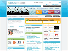 Tablet Screenshot of campus-connect.com